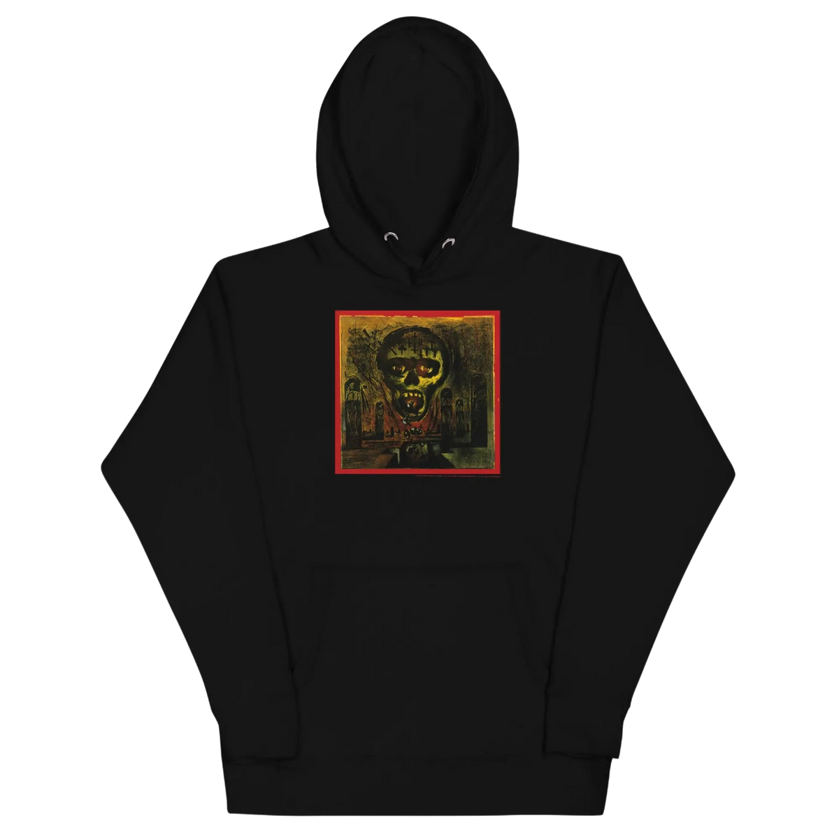 Slayer - Painted Skull Hoodie HYPER iCONiC.