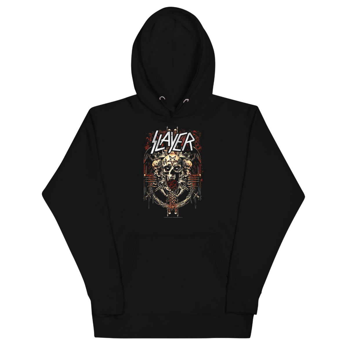 Slayer - Triple Skull Hoodie HYPER iCONiC.