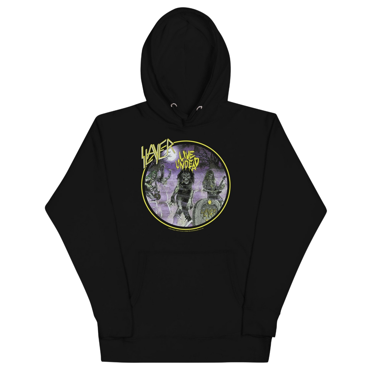 Slayer - Yellow Undead Classic Hoodie HYPER iCONiC.