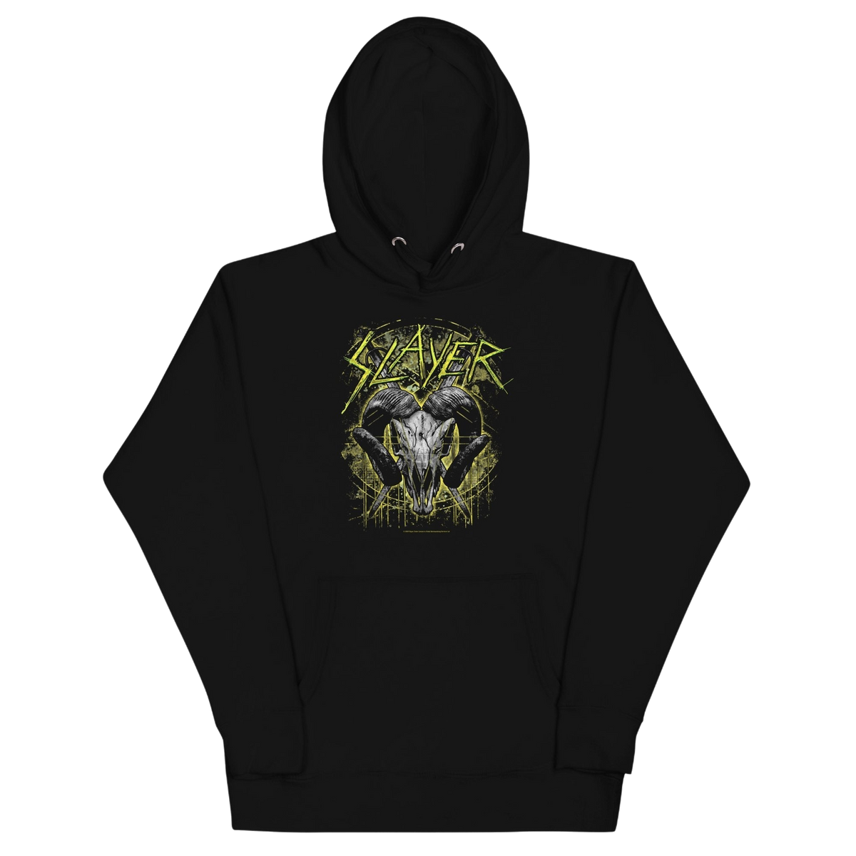 Slayer - Ram Horns Classic Hoodie HYPER iCONiC.