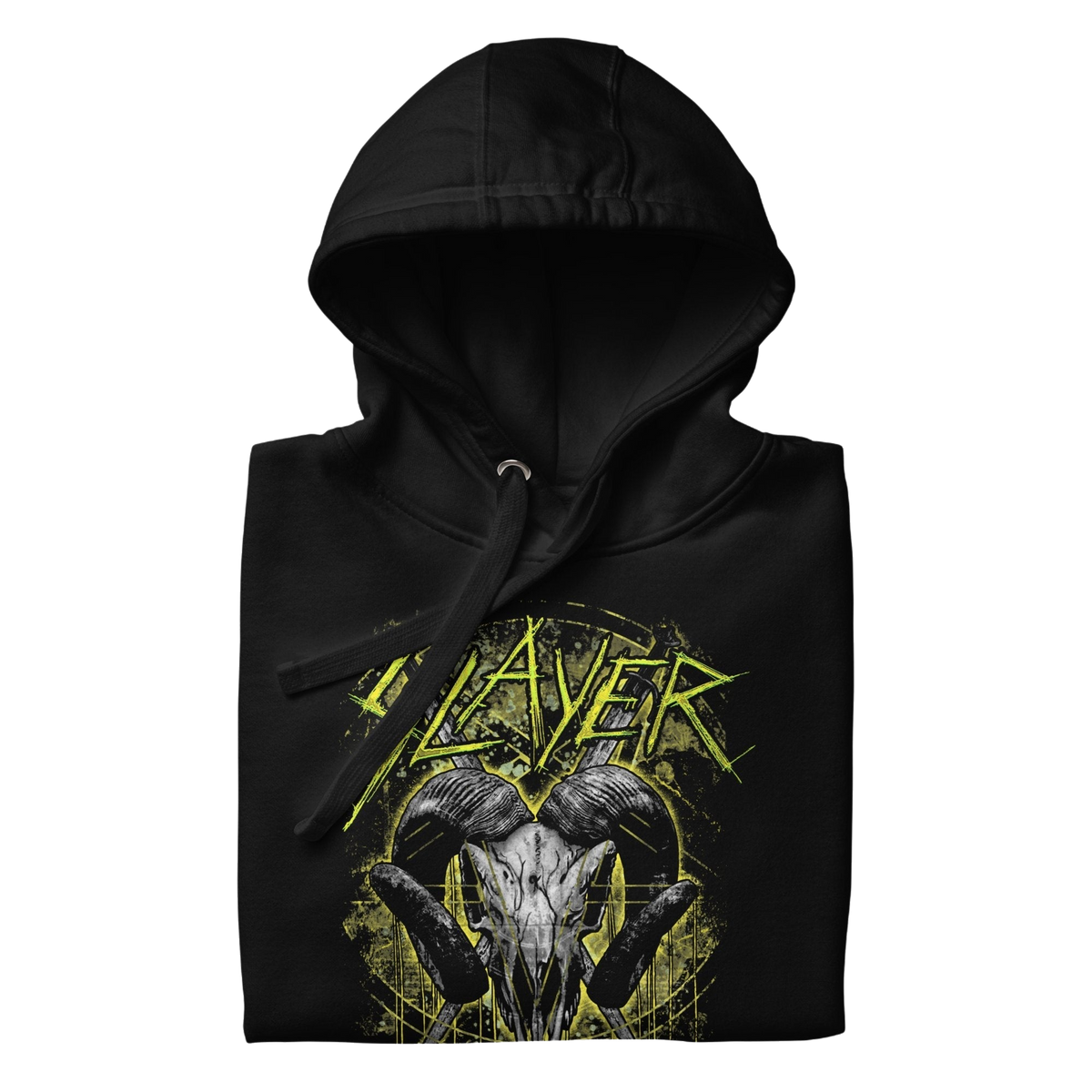 Slayer - Ram Horns Classic Hoodie HYPER iCONiC.