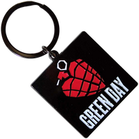 Green Day Grenade - Keychain Keyring Rock Movie Heroes