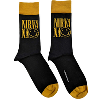 Nirvana - Logo Stacked Unisex Ankle Socks Rock Movie Heroes