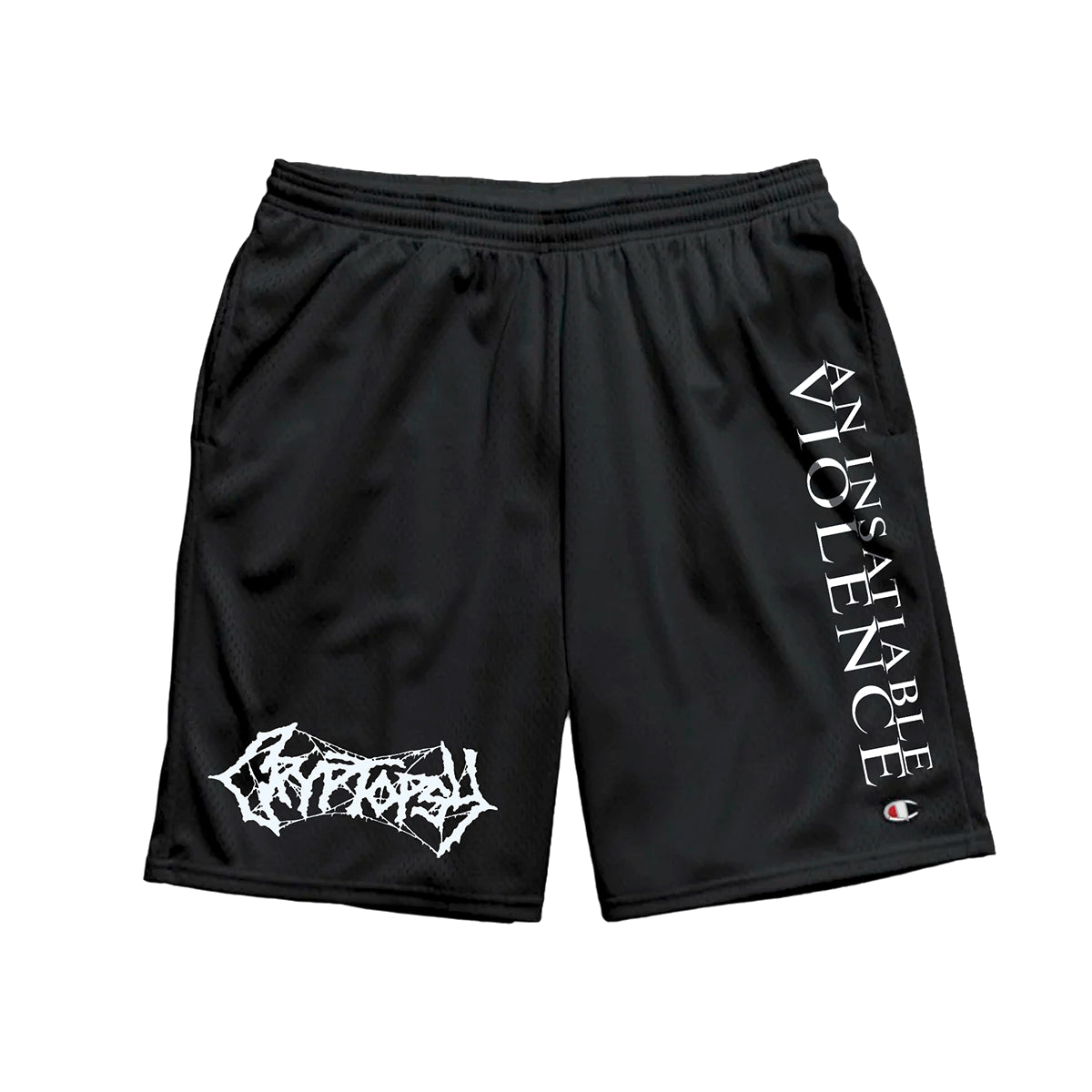 Cryptopsy - An Insatiable Violence Gym Shorts Season of Mist