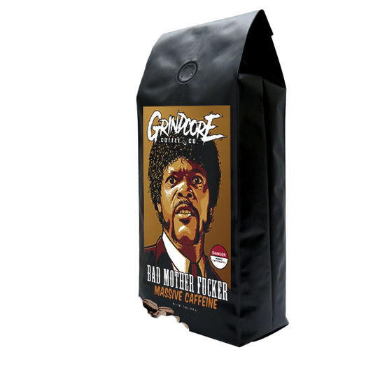 Bad Mother Fucker HIGH Caffeine │12oz/340g Grindcore Coffee Co.