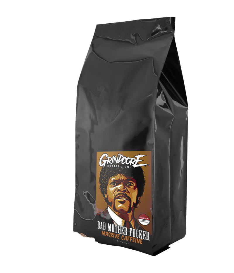 Bad Mother Fucker HIGH Caffeine │5LB Bag Grindcore Coffee Co.