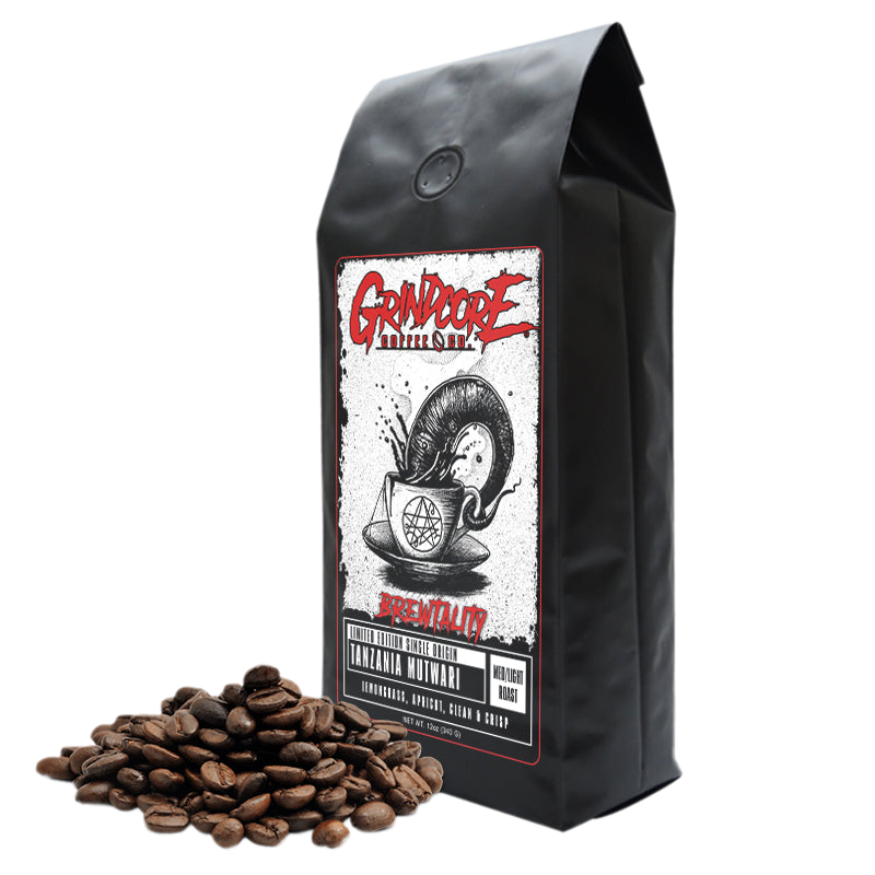 Brewtality Tanzania Single Origin │12oz/340g Grindcore Coffee Co.