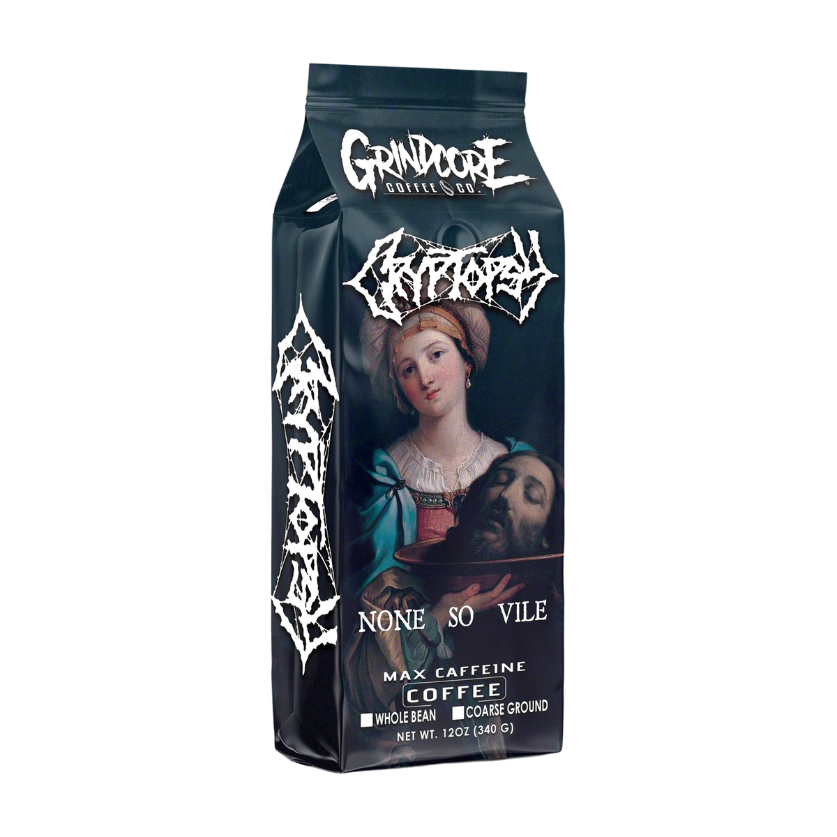 Cryptopsy Max Caffeine Blend  │12oz/340g Grindcore Coffee Co.