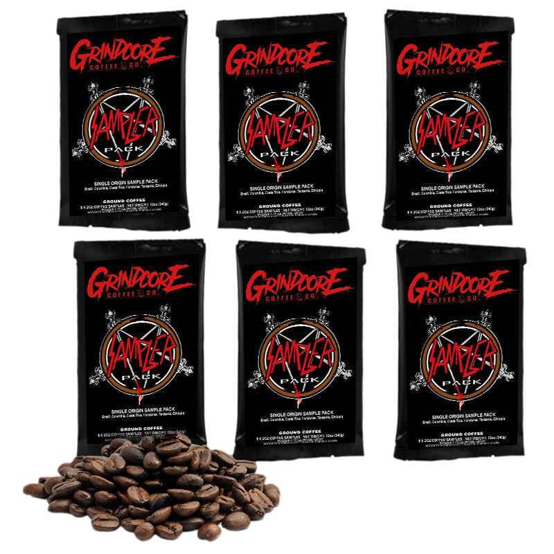 Devil's Half Dozen Sample Pack Grindcore Coffee Co.