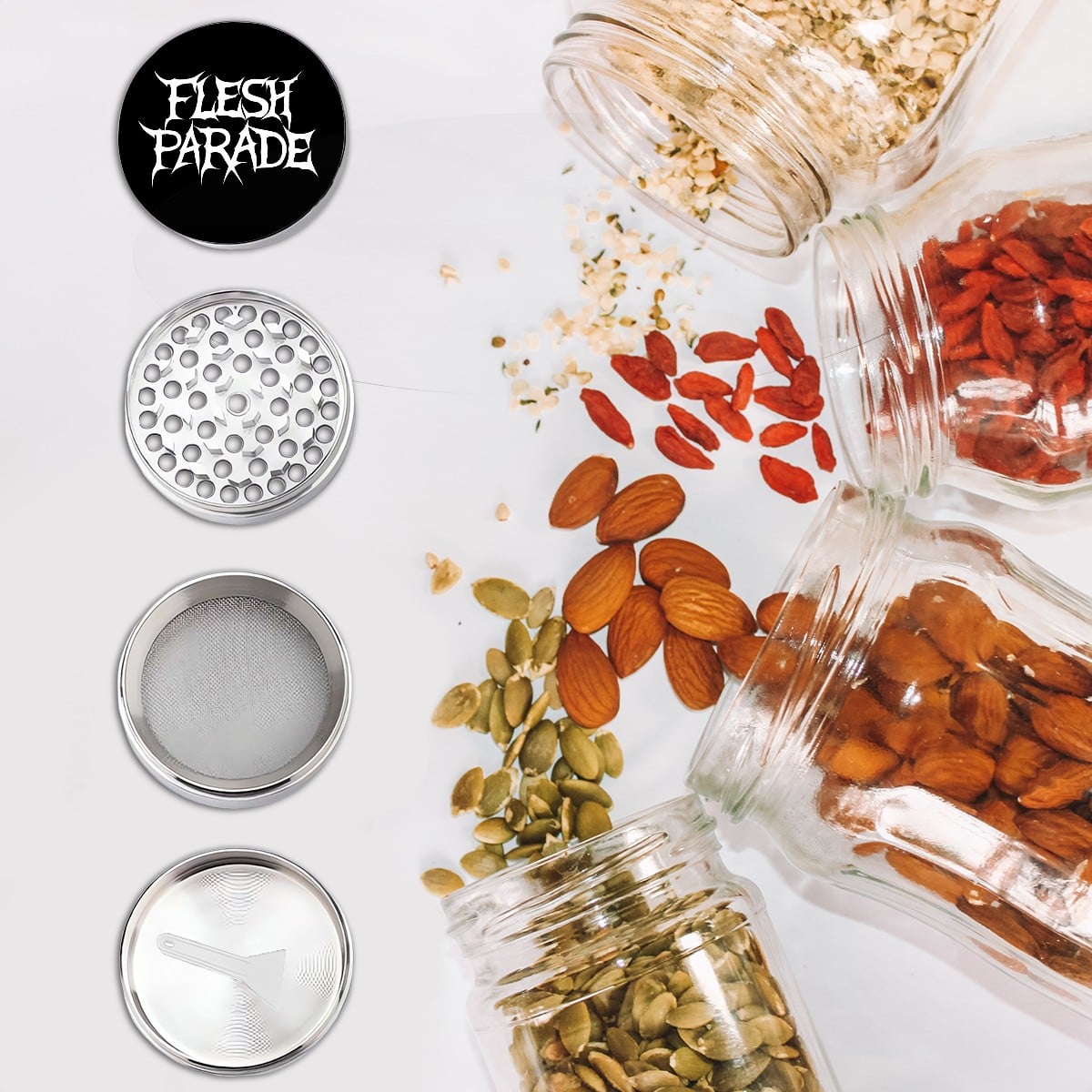 Flesh Parade "Classic Logo" Grinder