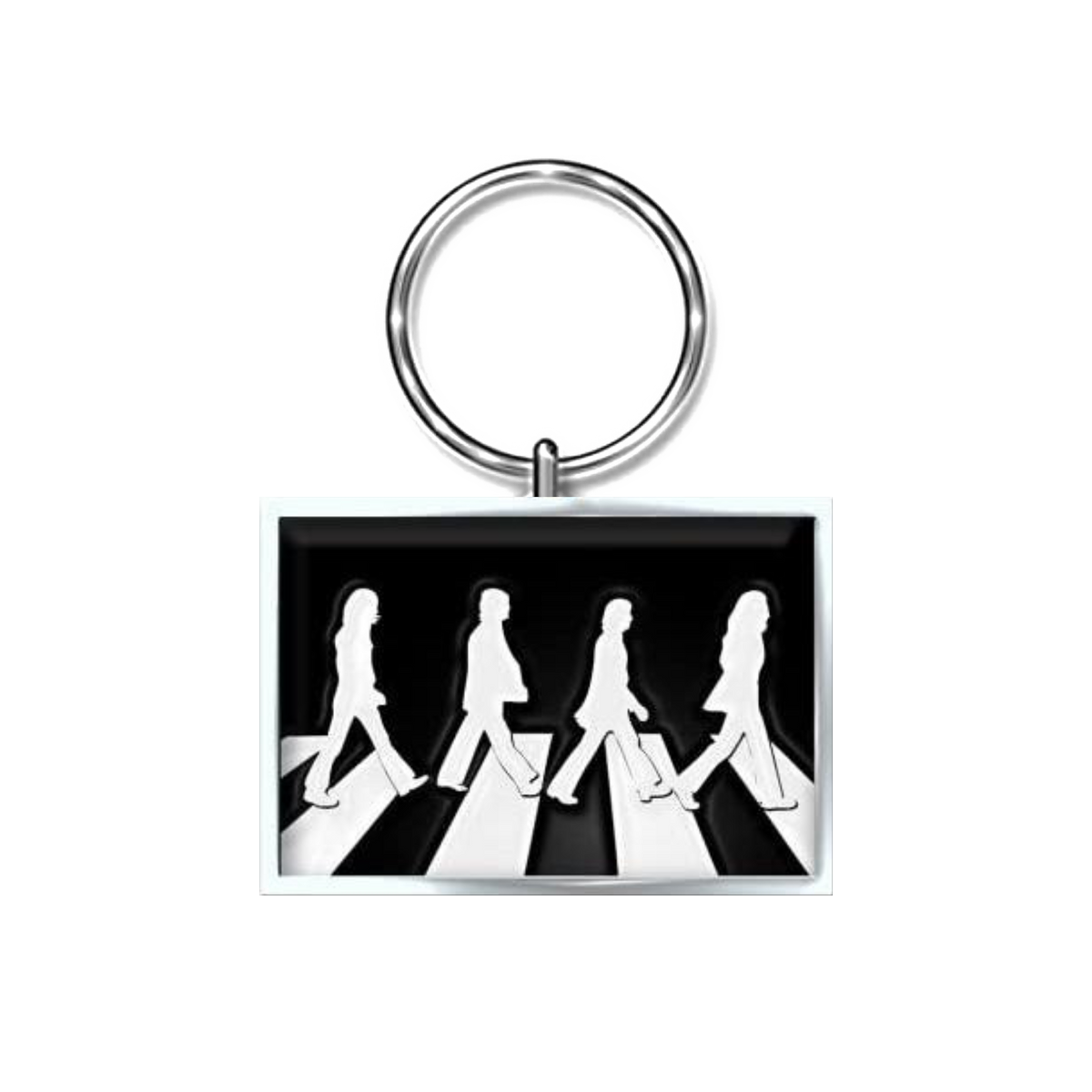 The Beatles "Abbey Road" Metal Keychain Rock Movie Heroes
