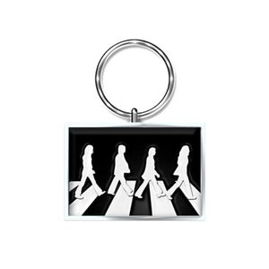 The Beatles "Abbey Road" Metal Keychain Rock Movie Heroes