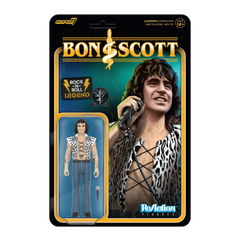 Super7 x BON SCOTT - LEOPARD PRINT - ReAction Figure
