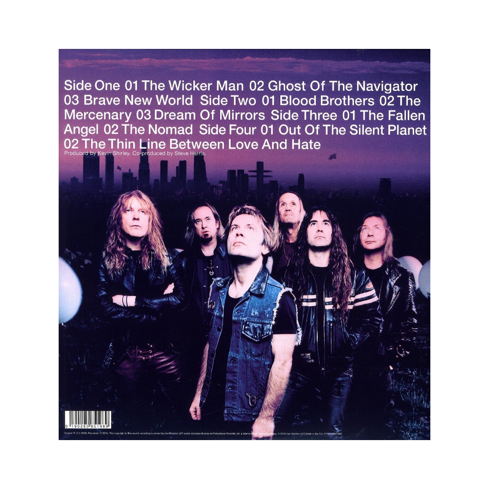 Iron Maiden "Brave New World" 2xLP Remastered Vinyl (Reissue)