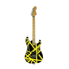 Van Halen "EVH - Bumblebee" Black & Yellow Licensed Mini Guitar