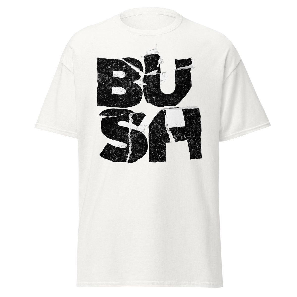Bush Stacked Logo Jumbo Print T-Shirt HYPER iCONiC.