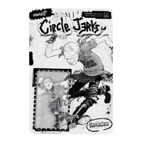 Super7 x Circle Jerks Skank Man Grayscale ReAction Figure