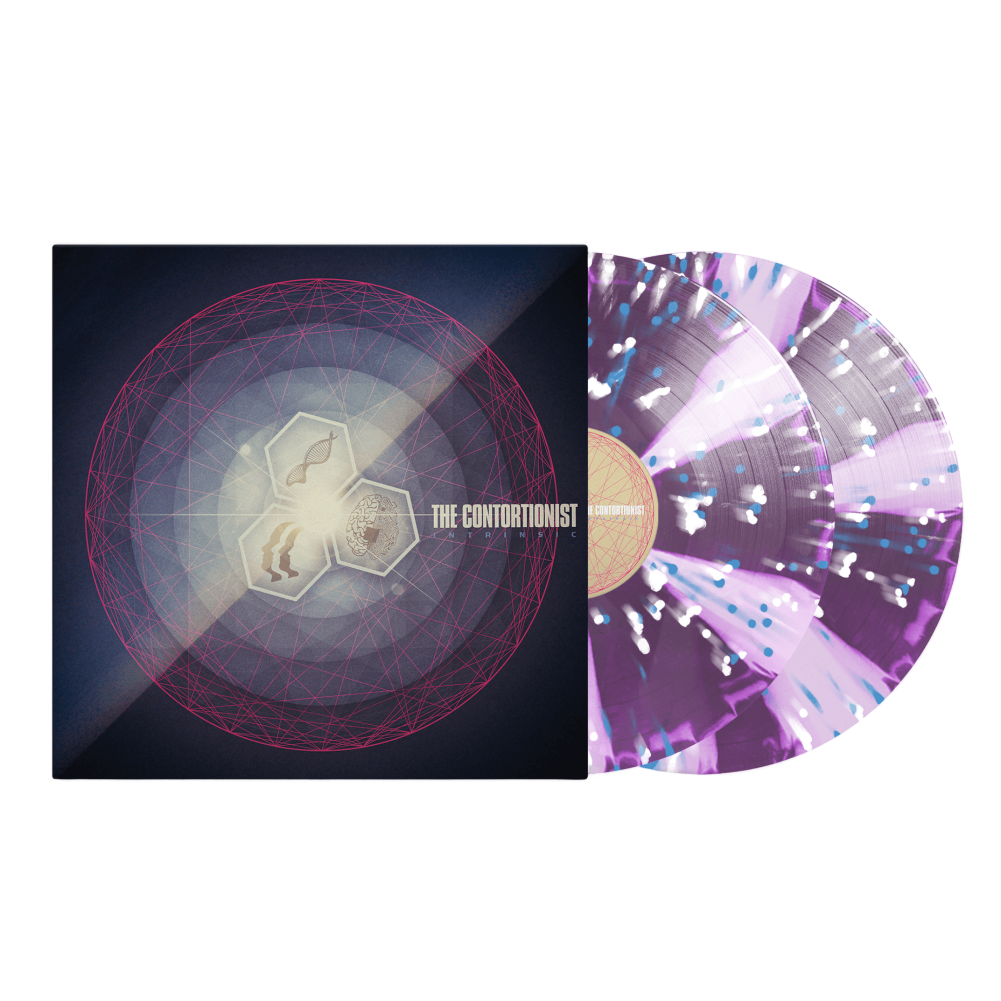 Contortionist "Intrinsic" Pinwheel Splatter Vinyl