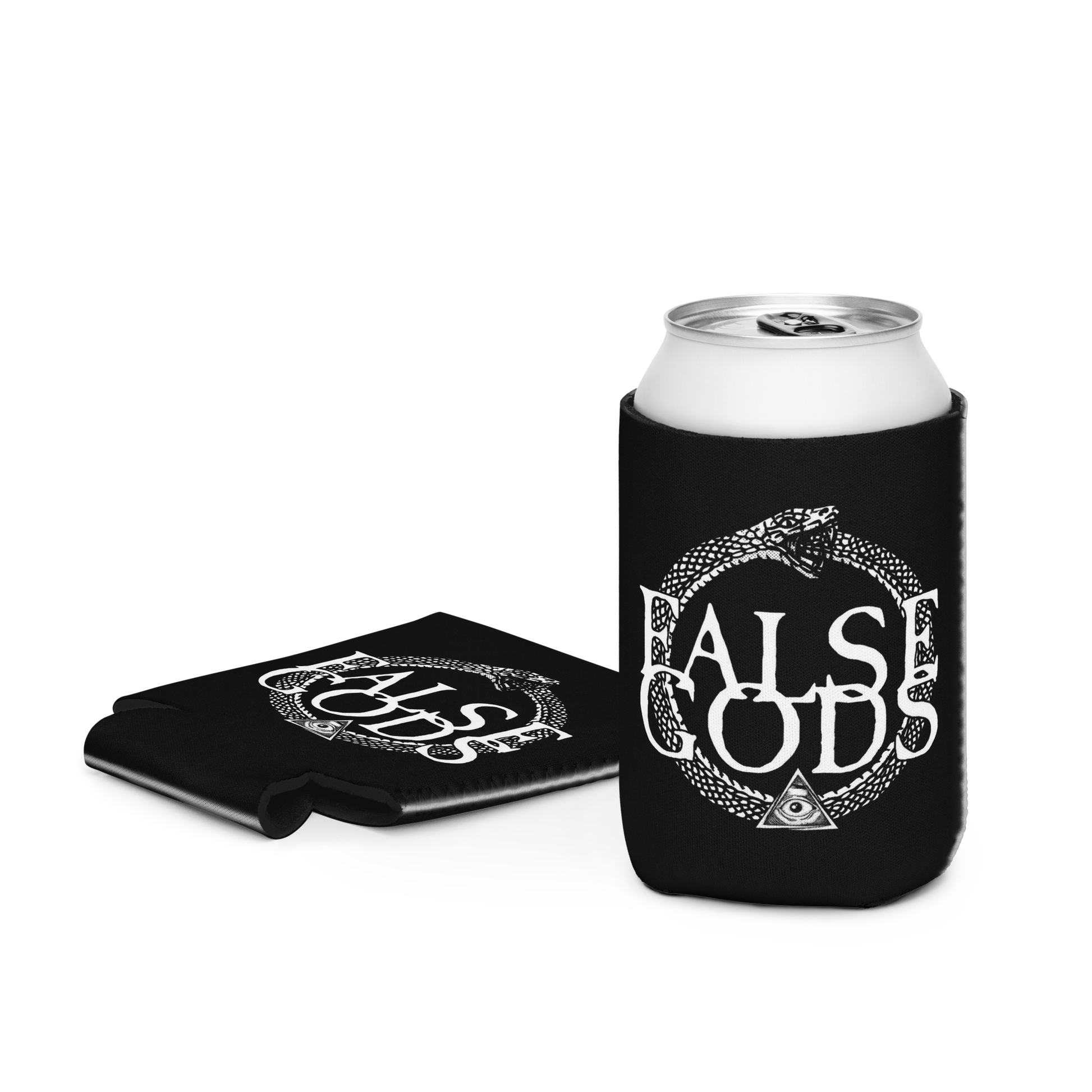 False Gods "Snake Logo" Koozie