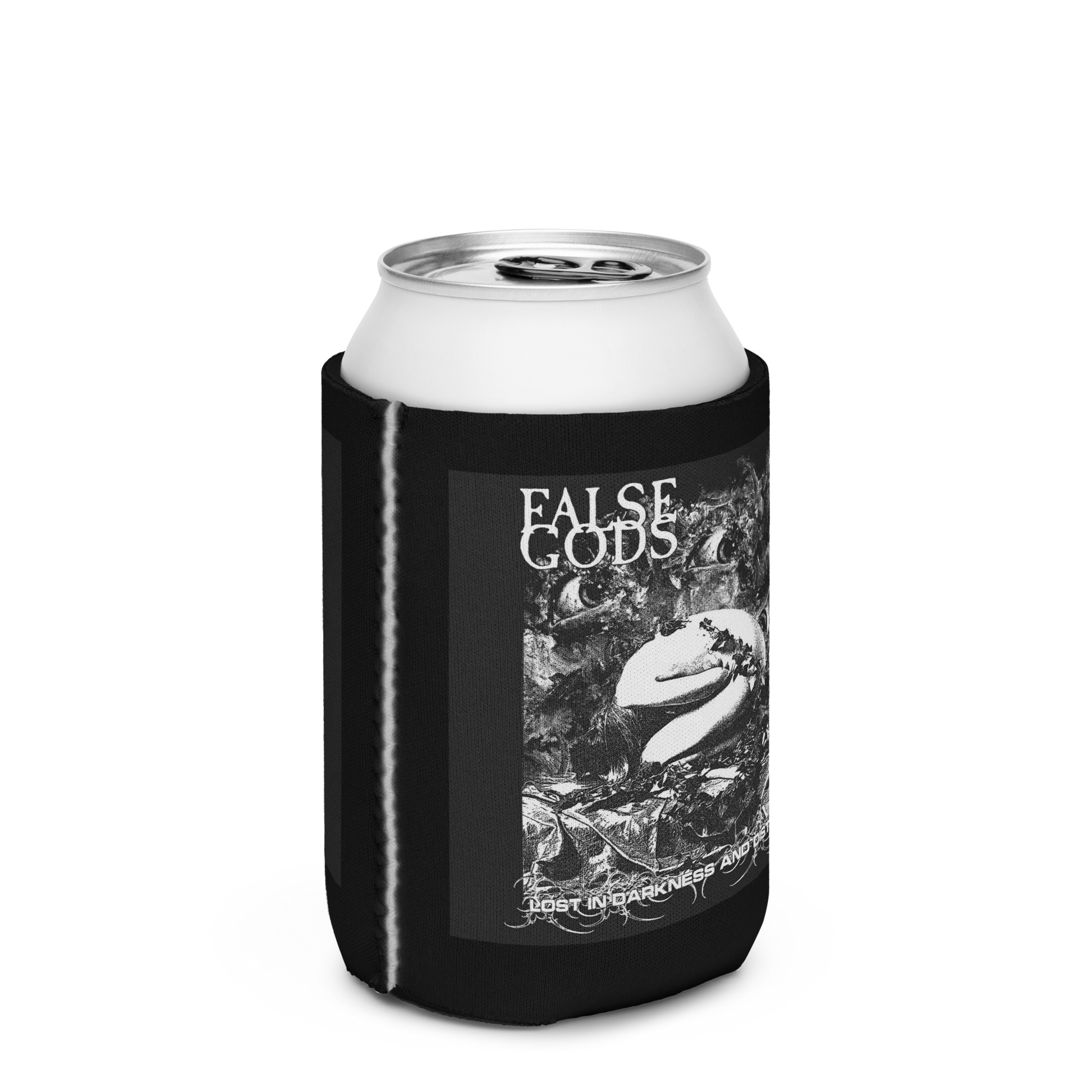 False Gods "Lost In Darkness & Distance" Koozie