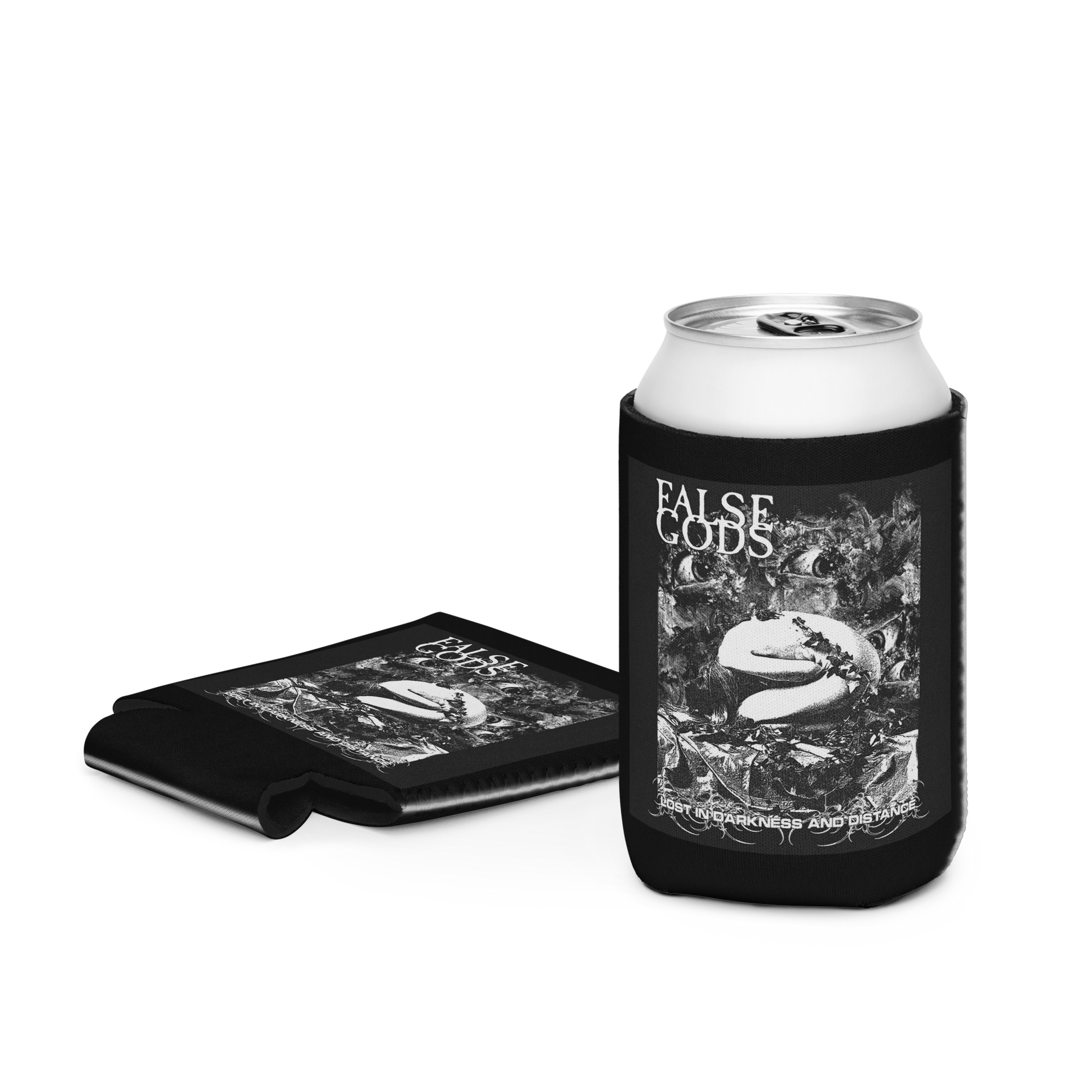 False Gods "Lost In Darkness & Distance" Koozie