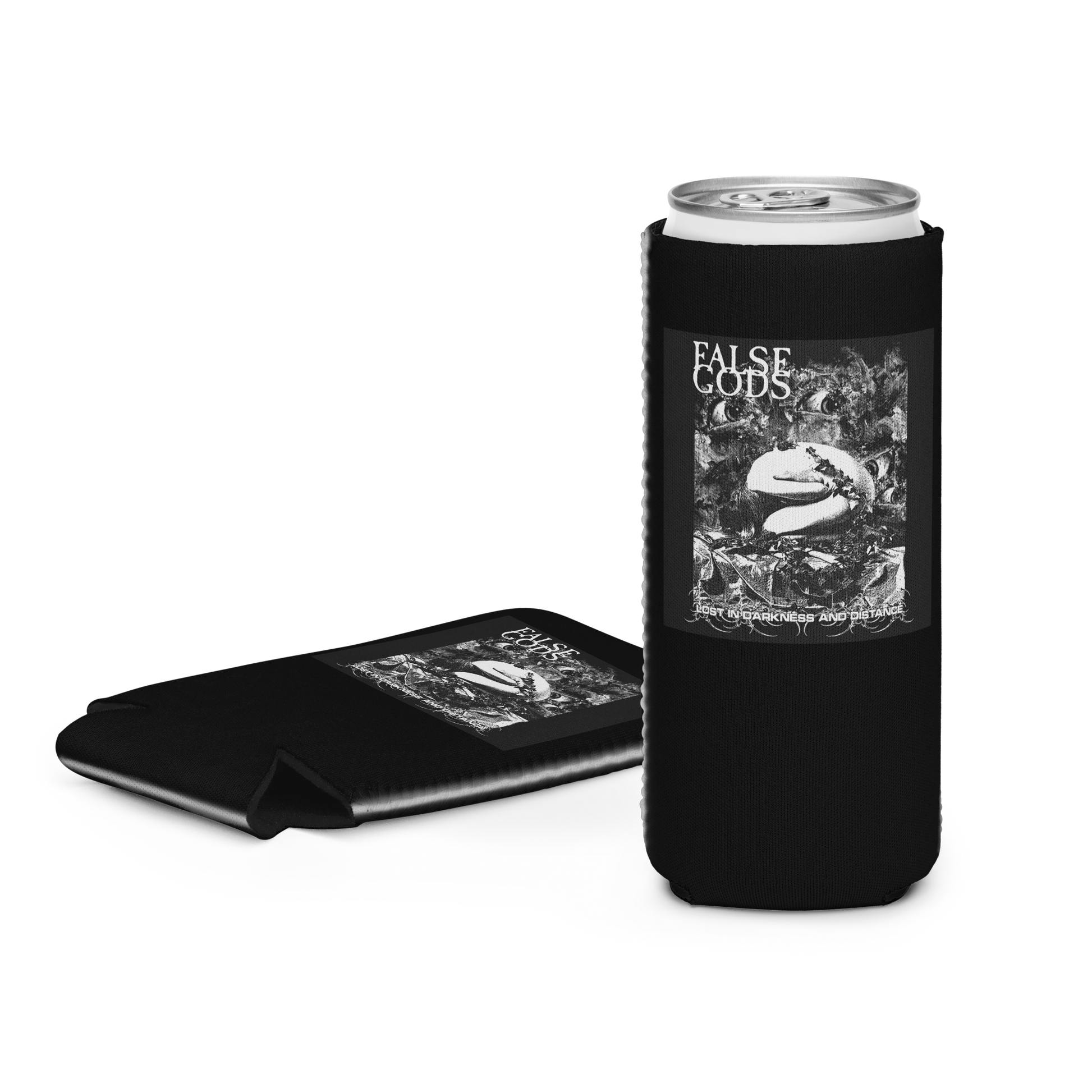 False Gods "Lost In Darkness & Distance" Koozie