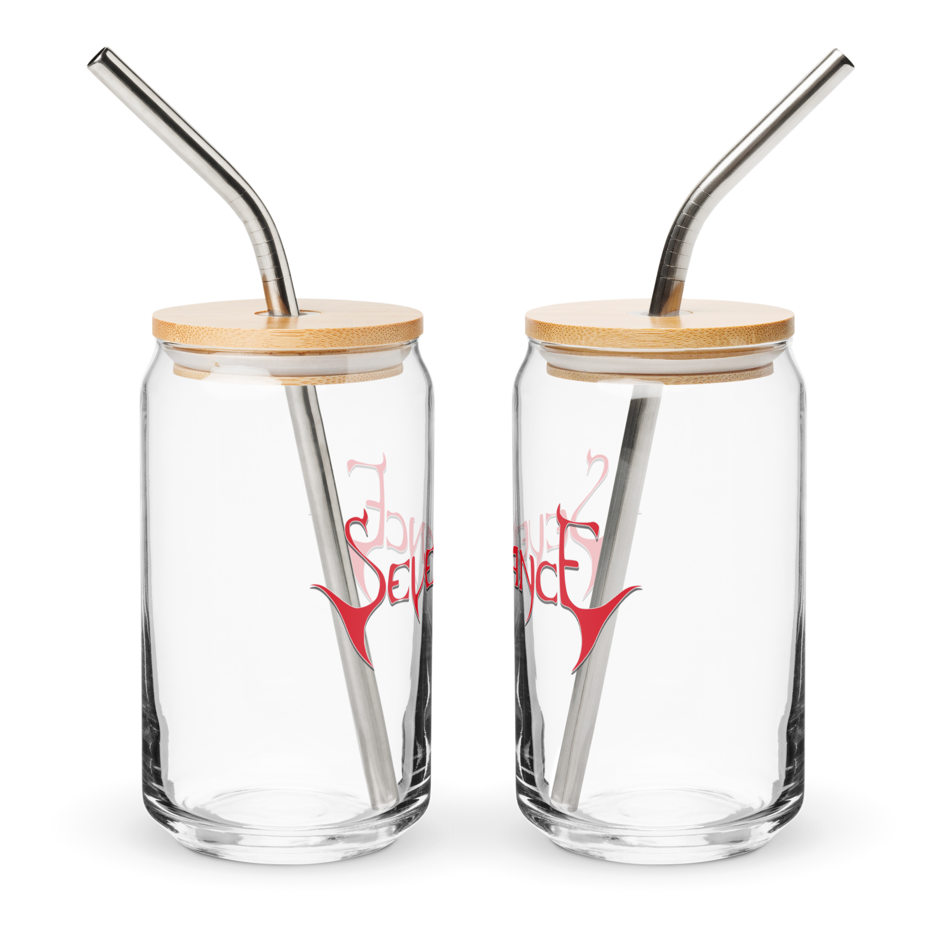 Severance "Logo" Can-Shaped Glass