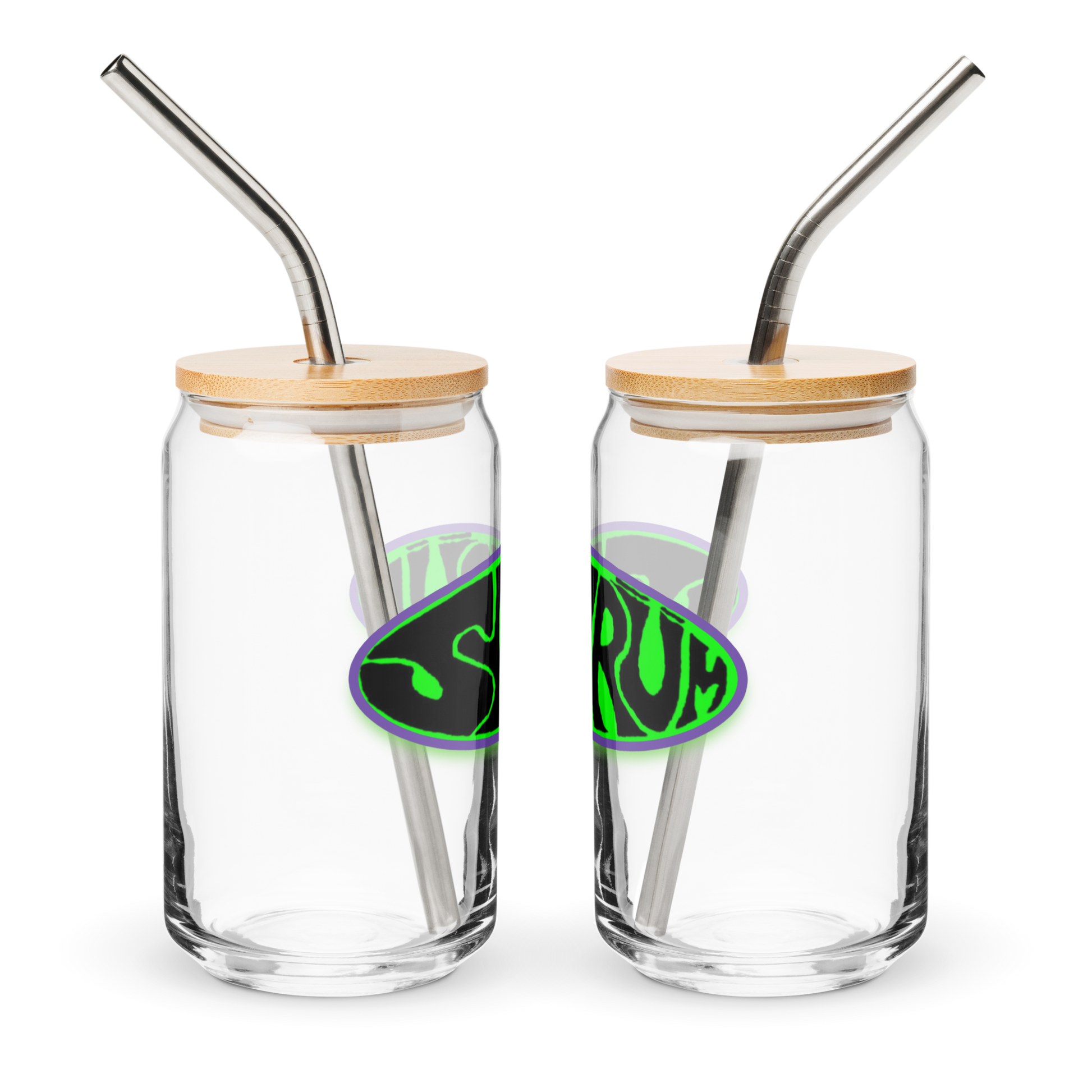 SHRÜM "Logo" Can-Shaped Glass