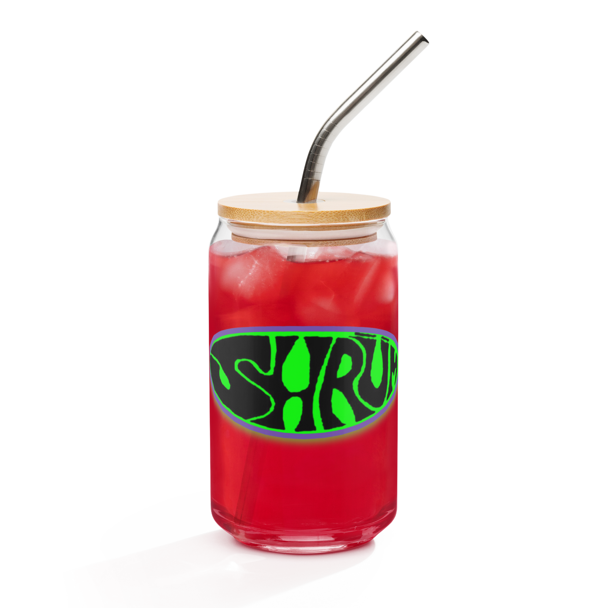 SHRÜM "Logo" Can-Shaped Glass