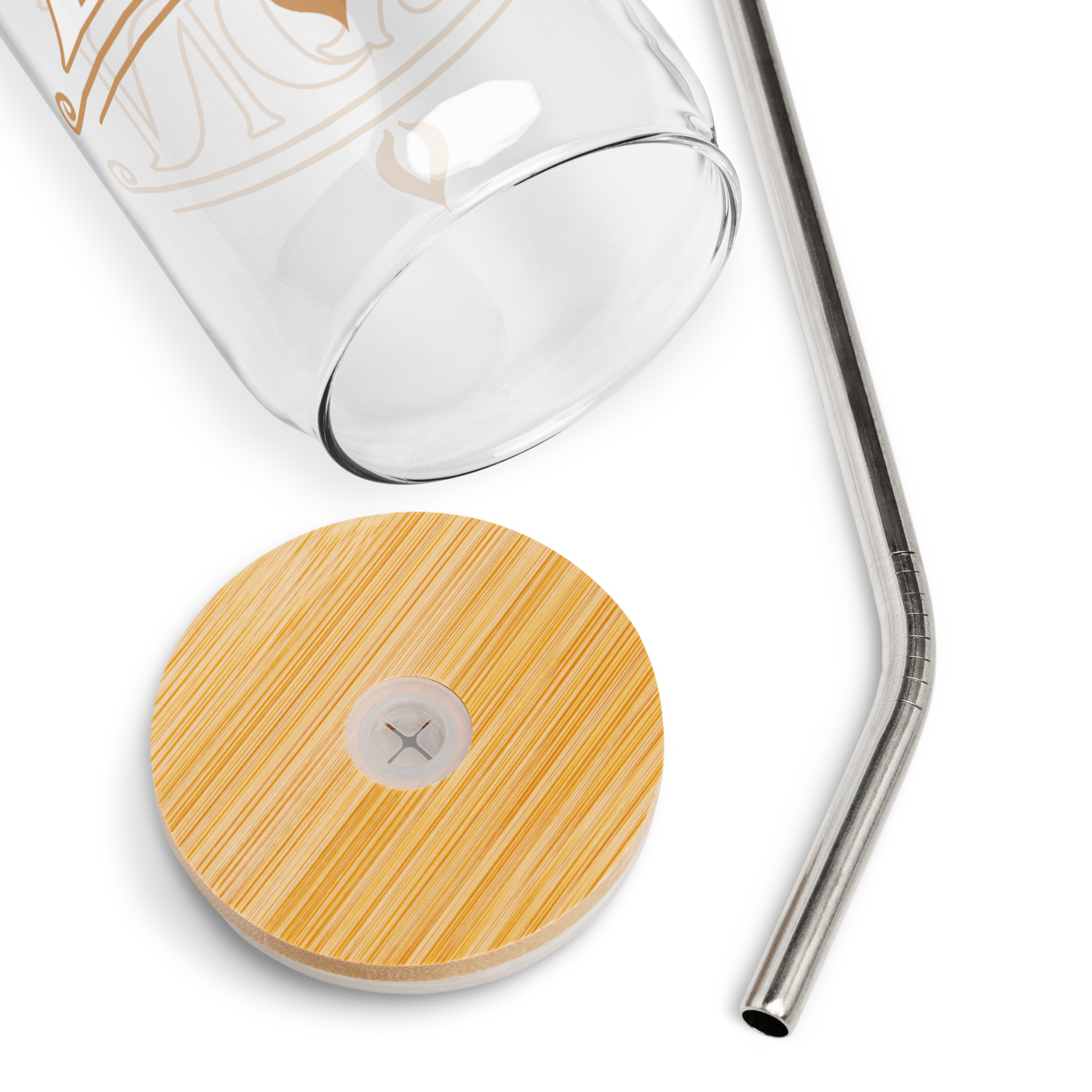 Noz Redna "Candle Logo" Can-Shaped Glass