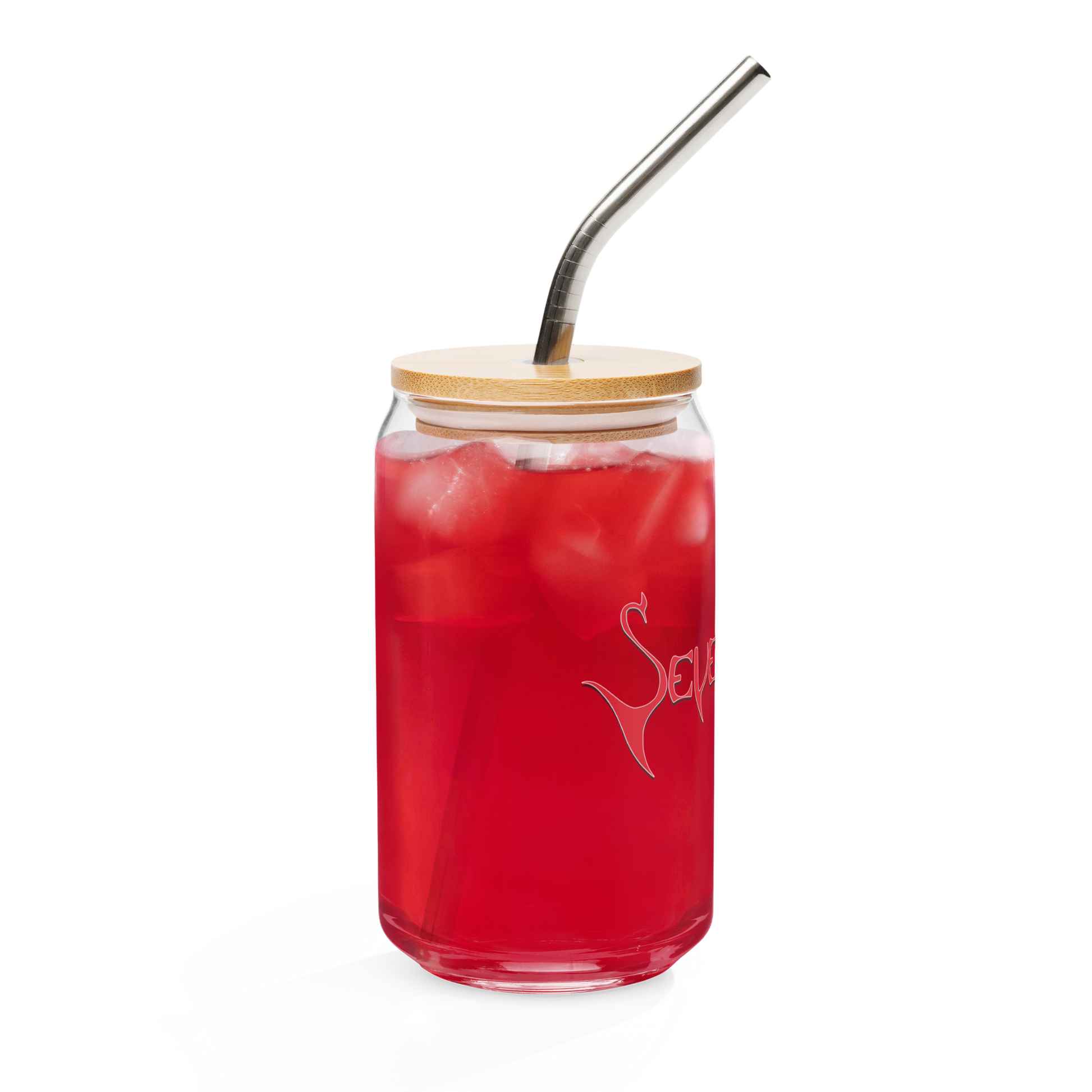 Severance "Logo" Can-Shaped Glass