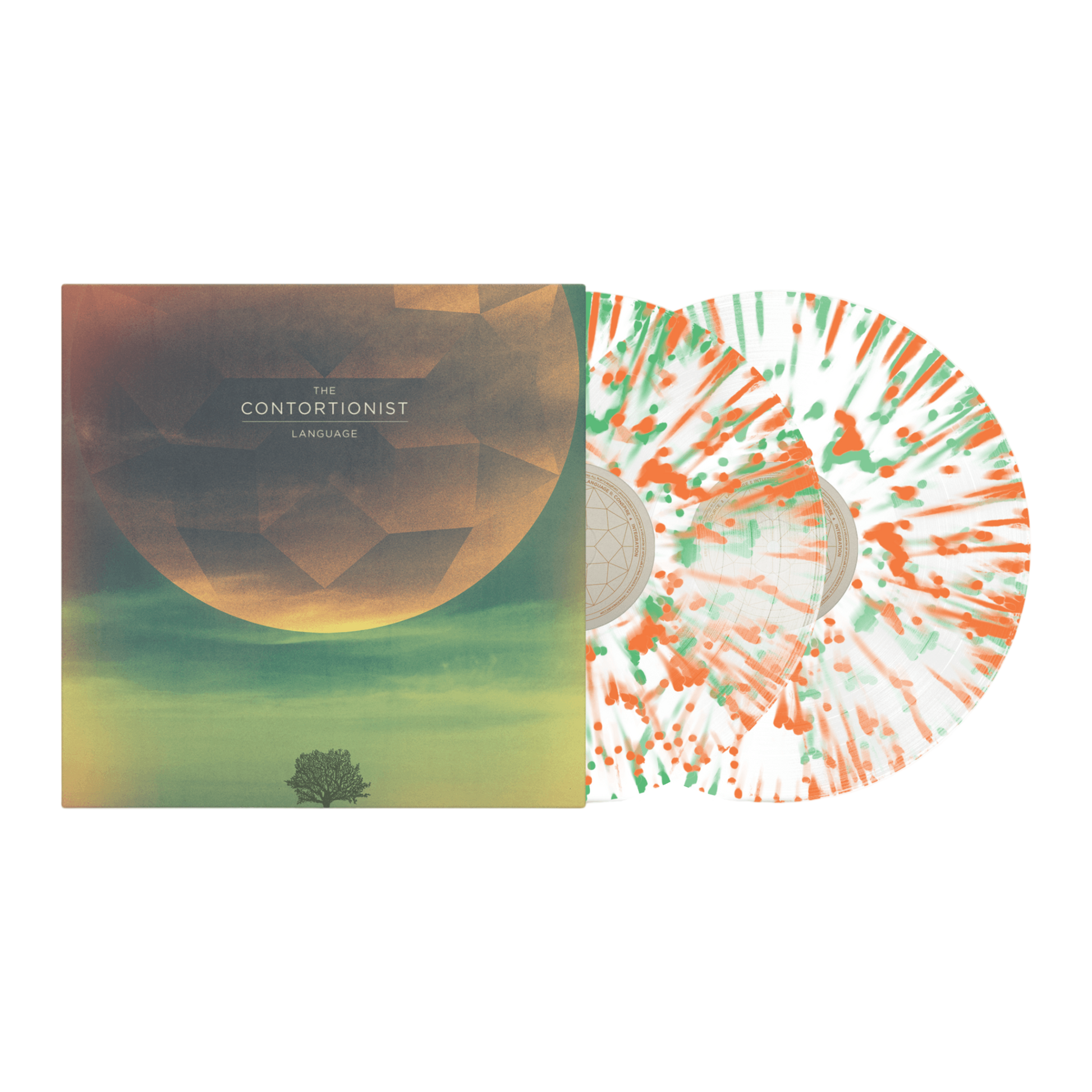 Contortionist "Language" Clear w/Splatter Vinyl