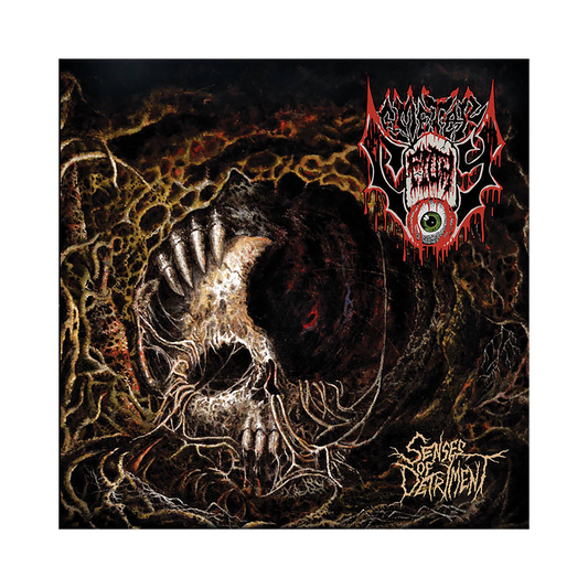 Cemetery Filth "Senses Of Detriment" Marbled Yellow Vinyl