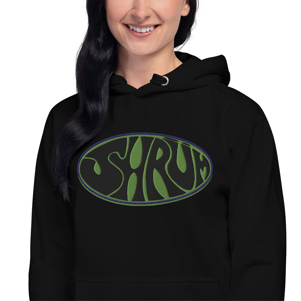 SHRÜM "Logo" Embroidered Pullover Hoodie
