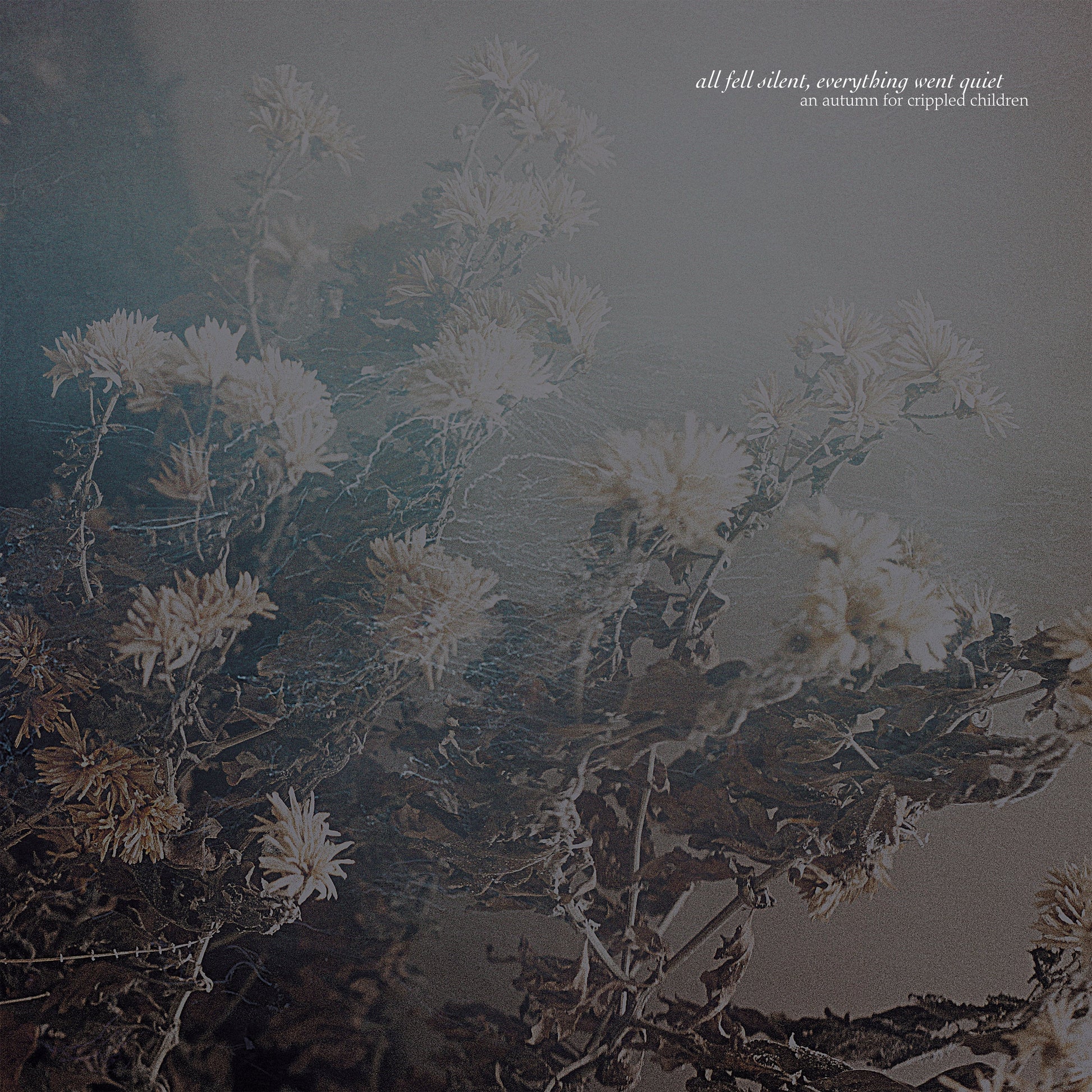 An Autumn for Crippled Children "All fell silent, everything went quiet" CD Prosthetic Records