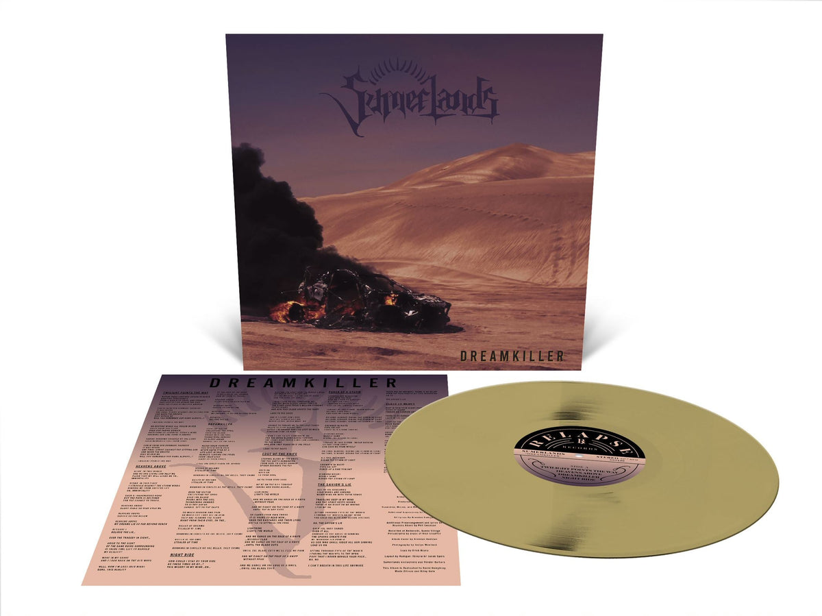 SUMERLANDS ‘DREAMKILLER’ LP (Limited Edition – Only 200 made, Gold Vinyl) Revolver Magazine