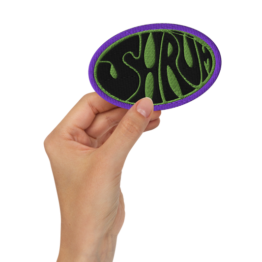SHRÜM "Oval Logo" Embroidered Patch