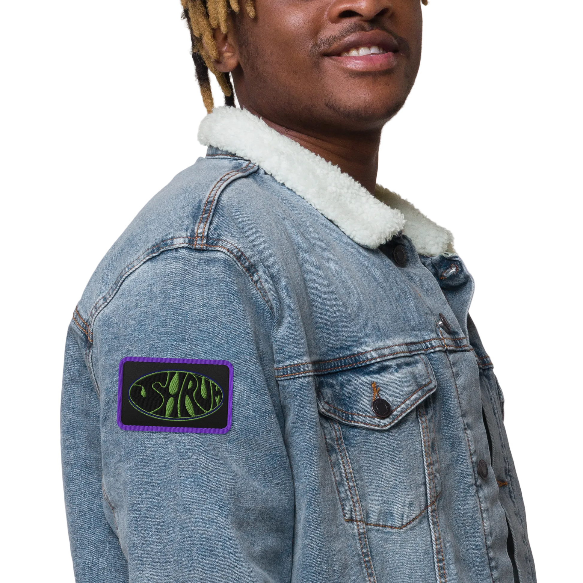 SHRÜM "Rectangle Logo" Embroidered Patch