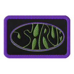 SHRÜM "Rectangle Logo" Embroidered Patch