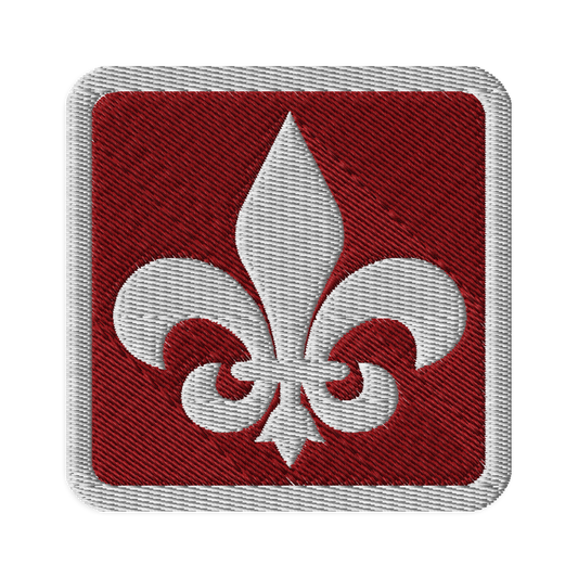 Mainstay Entertainment "Fleur de Lis Logo" Embroidered Patch Mainstay Entertainment