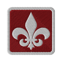 Mainstay Entertainment "Fleur de Lis Logo" Embroidered Patch