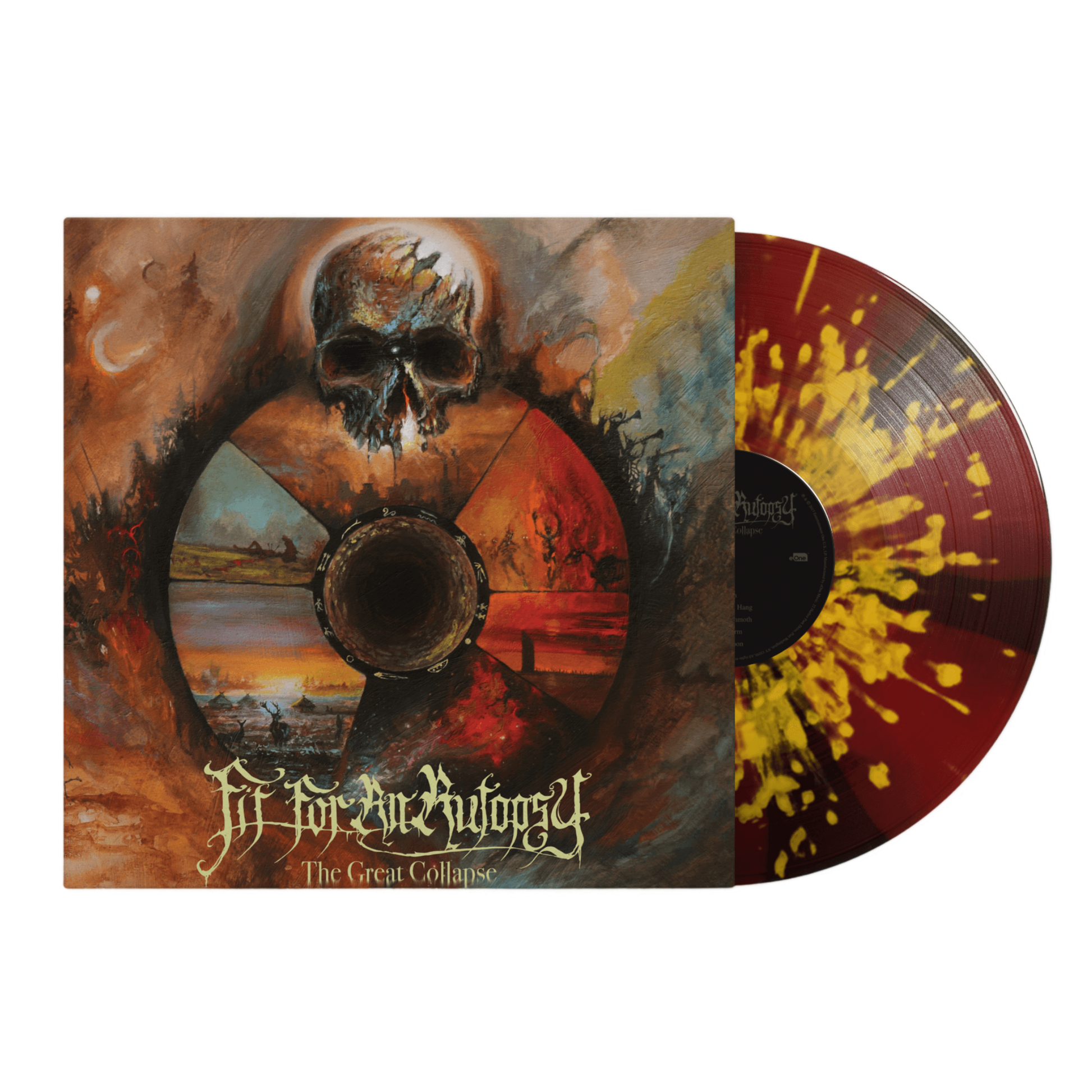 Fit For An Autopsy "The Great Collapse" Pinwheel Splatter Vinyl