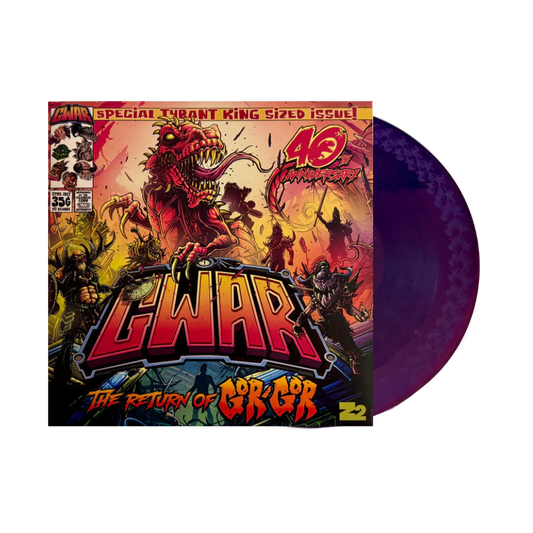 GWAR "The Return of Gor Gor" Semi-Transparent Purple Vinyl