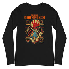 Five Finger Death Punch - Hand Skull Logo Long Sleeve T-Shirt