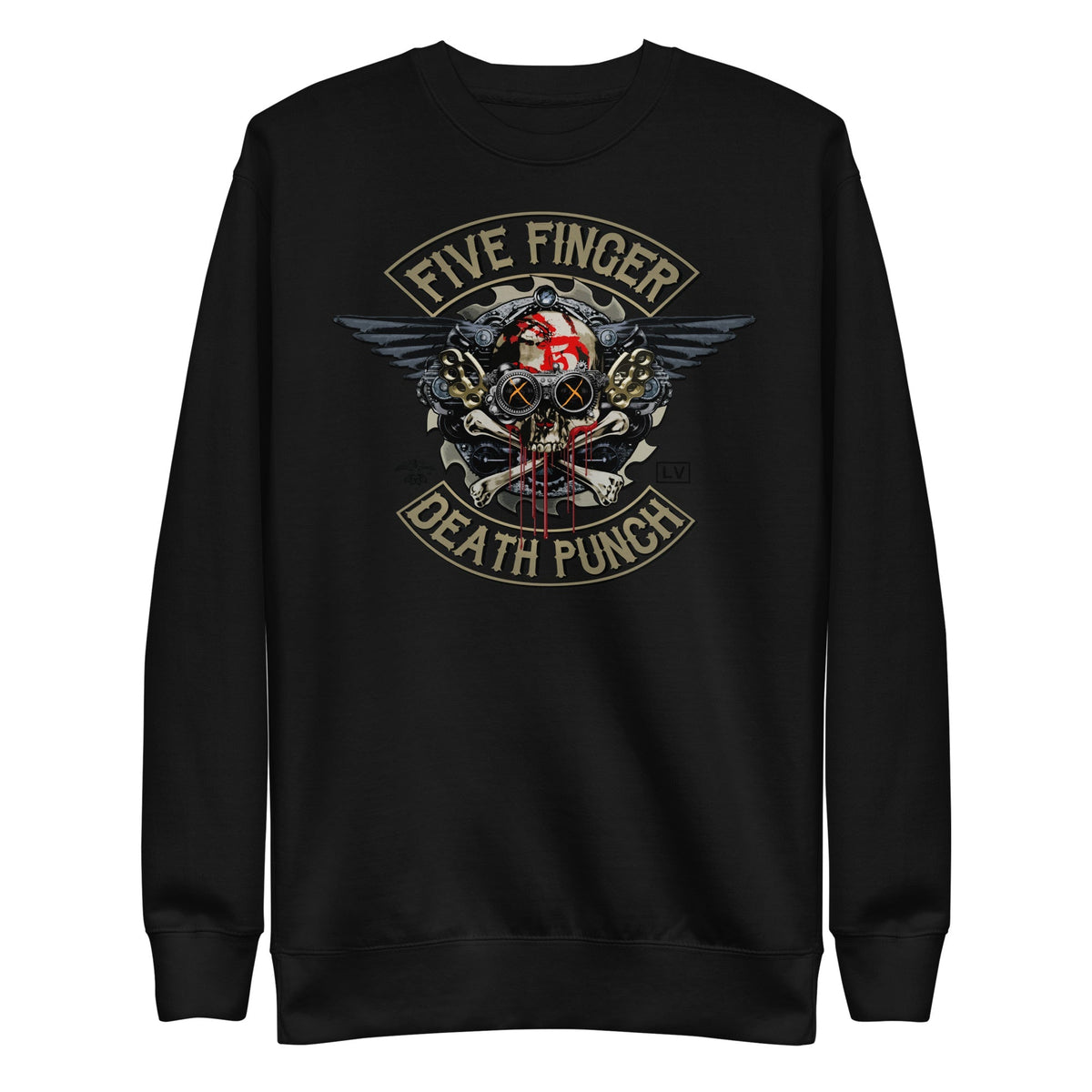 Five Finger Death Punch - Crossbones Sweatshirt HYPER iCONiC.