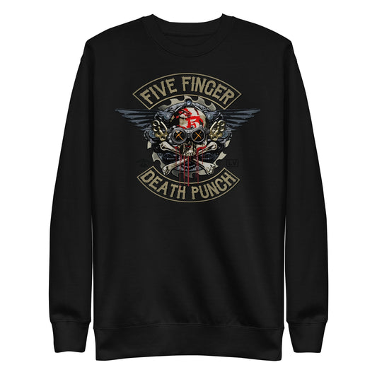 Five Finger Death Punch - Crossbones Sweatshirt HYPER iCONiC.