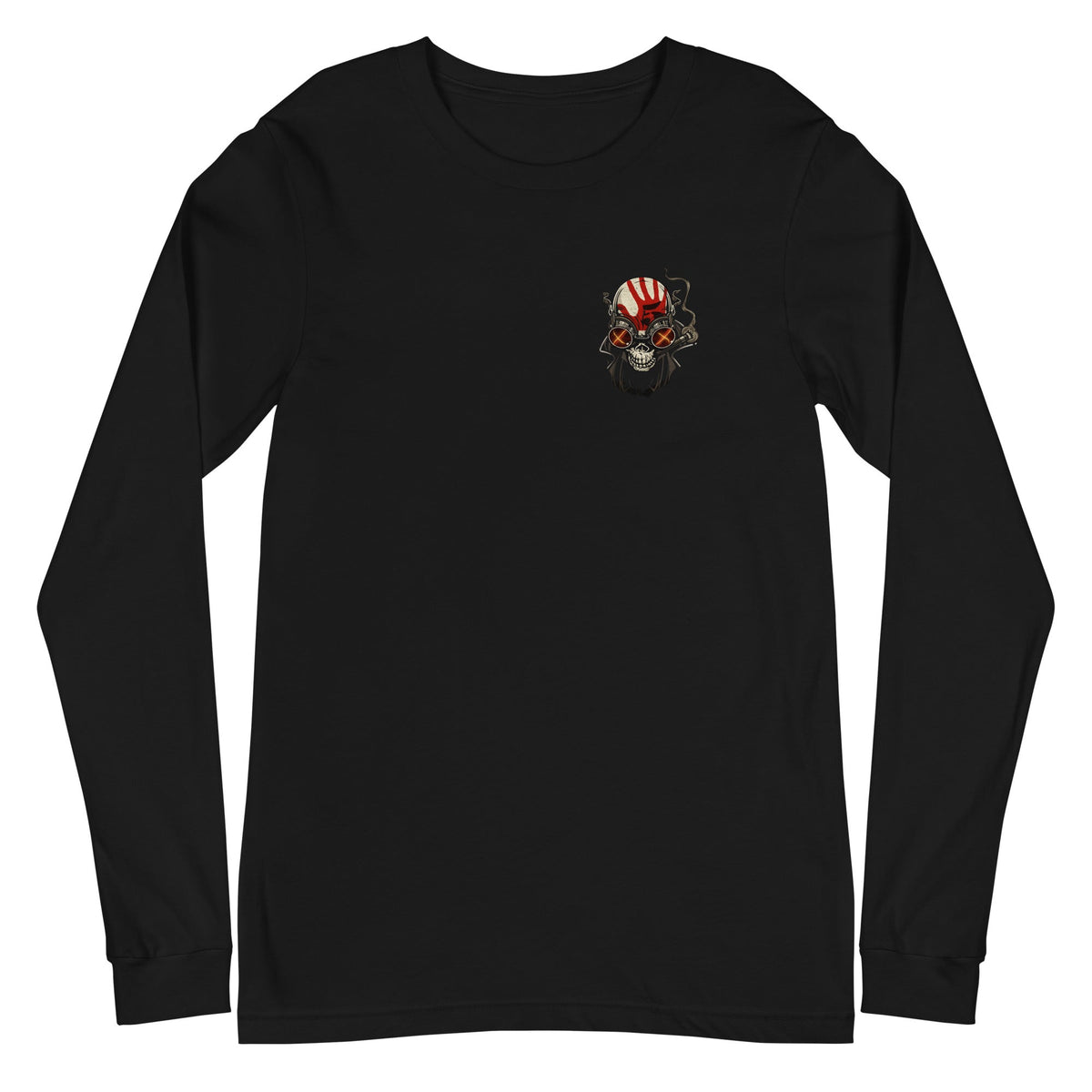Five Finger Death Punch - Small Skull Long Sleeve T-Shirt HYPER iCONiC.