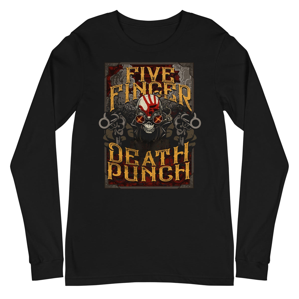 Five Finger Death Punch - Barrels Long Sleeve T-Shirt HYPER iCONiC.