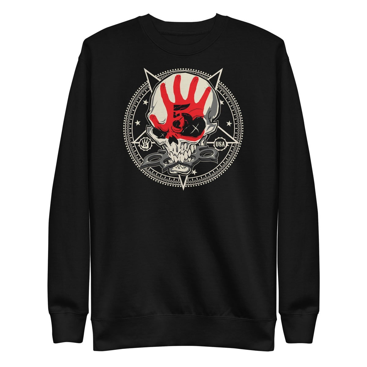 Five Finger Death Punch - Circle Logo Sweatshirt HYPER iCONiC.