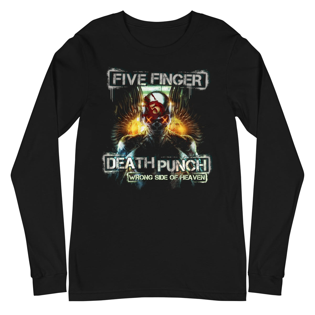 Five Finger Death Punch - Bot Heaven Long Sleeve T-Shirt HYPER iCONiC.